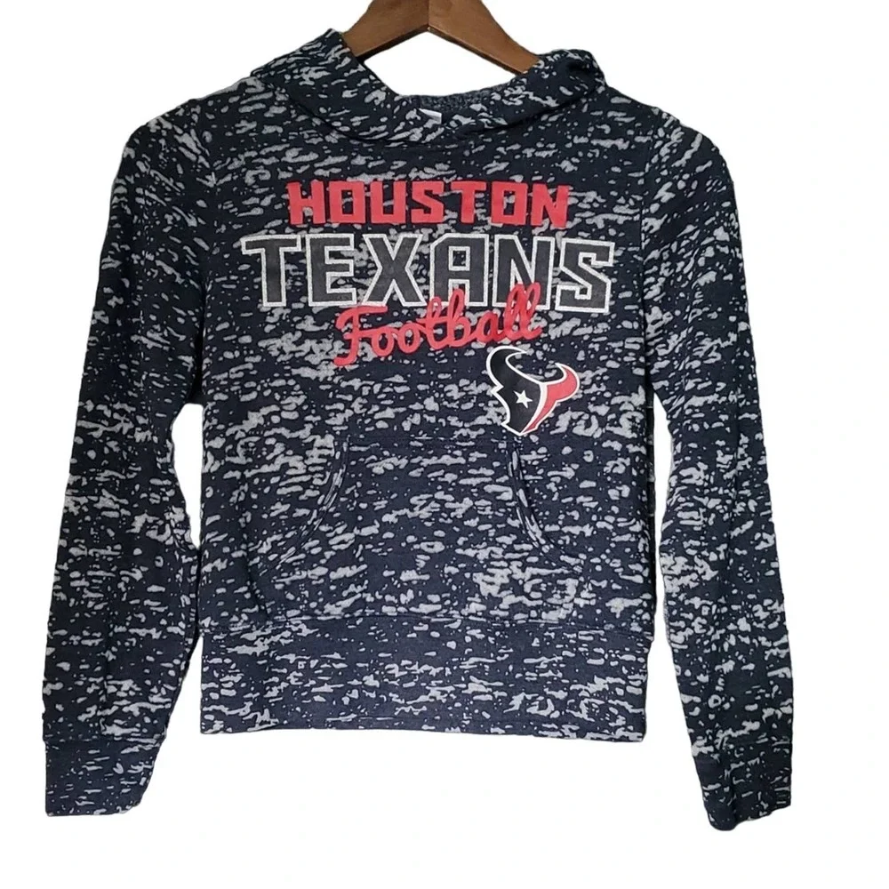 Girls L Texans‎ Team Apparel lightweight hoodie